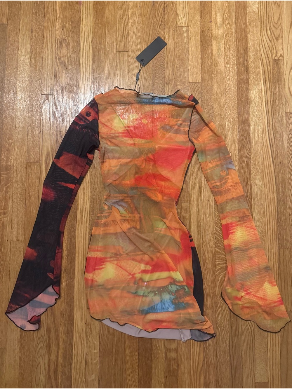 Jaded London Mystic Mesh Dress - Picture 2 of 3